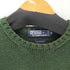 ポロバイラルフローレン Polo by RALPH LAUREN 90S ポニー刺繍 リブ編み コットン ニット セーター メンズ import:M