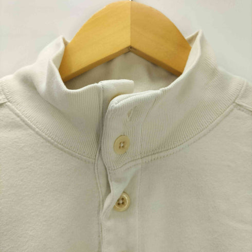 ポロバイラルフローレン Polo by RALPH LAUREN 90S ポニー刺繍 ハーフボタン コットン スウェット トレーナー メンズ import:L