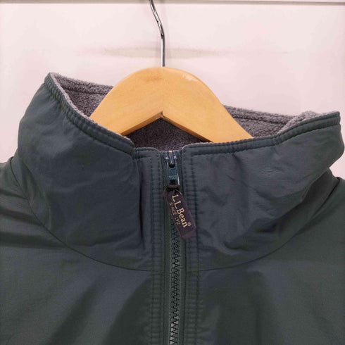 エルエルビーン L.L.Bean 90S ロゴ刺繍 裏地フリース Warm Up Jacket ウォームアップジャケット Three-Season Jacket 3シーズンジャケット ブルゾン ビックサイズ メンズ import:XL