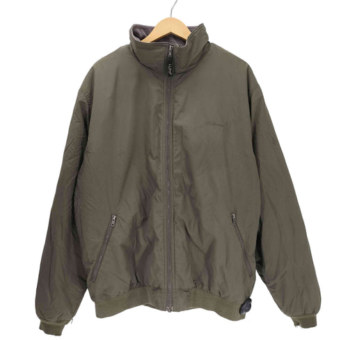 エルエルビーン L.L.Bean 90S ロゴ刺繍 裏地フリース Warm Up Jacket ウォームアップジャケット Three-Season Jacket 3シーズンジャケット ブルゾン ビックサイズ メンズ XXL