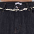 ラグアジェム LAGUA GEM FRINGE LINE FLARE デニム レディース M