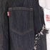 ラグアジェム LAGUA GEM FRINGE LINE FLARE デニム レディース M