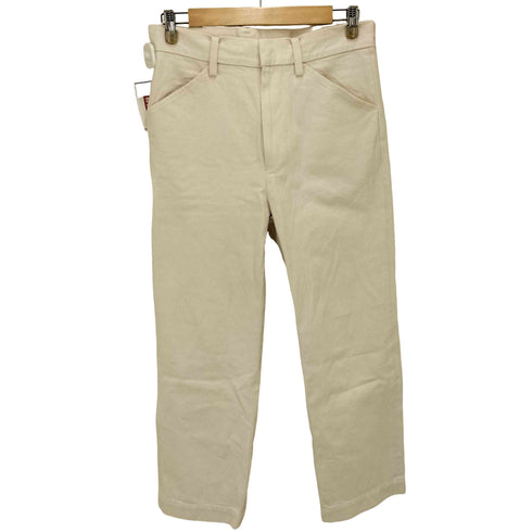 ENCENS COTTON DENIM TROUSERS 11oz シンチバック ワイドパンツ メンズ