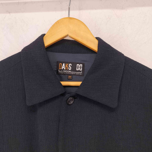ダックスロンドン DAKS LONDON ネップ生地 ステンカラージャケット メンズ JPN:M