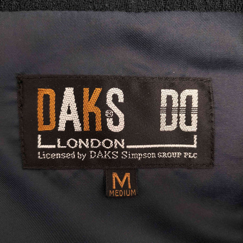 ダックスロンドン DAKS LONDON ネップ生地 ステンカラージャケット メンズ JPN:M