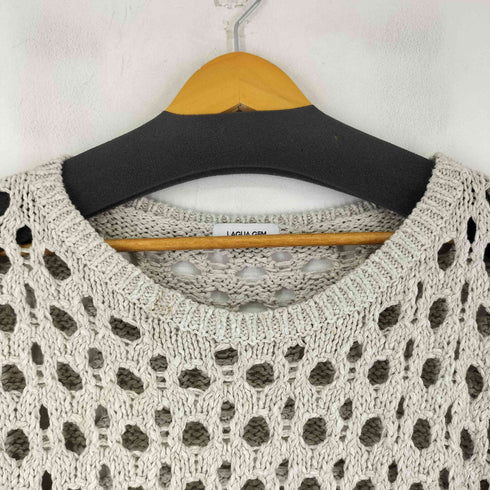ラグアジェム LAGUA GEM LOOSE NECK LOW GAUGE ニット レディース FREE