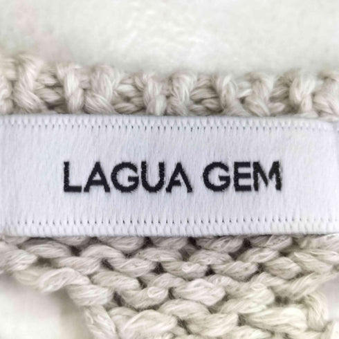 ラグアジェム LAGUA GEM LOOSE NECK LOW GAUGE ニット レディース FREE