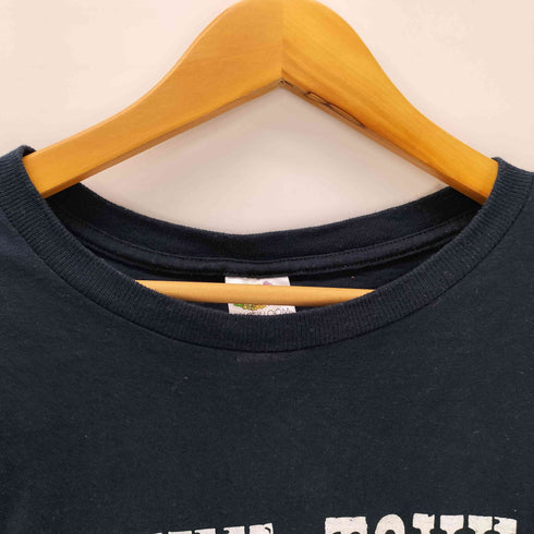 フルーツオブザルーム FRUIT OF THE LOOM 00S 2枚タグ メキシコ製 HEAVI COTTON ヘビーコットン スカル パイレーツ クロスボーン プリント 半袖 Tシャツ Y2K メンズ import:M