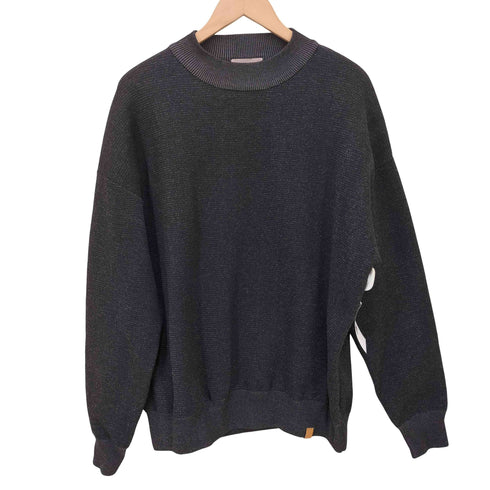 ビームスライツ BEAMS Lights MIX ミラノリブ クルーネック ニット メンズ