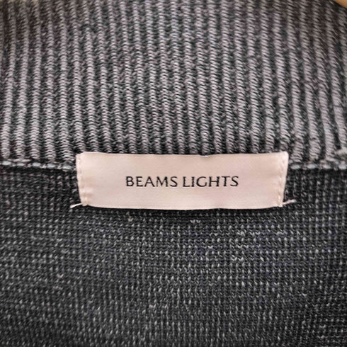 ビームスライツ BEAMS Lights MIX ミラノリブ クルーネック ニット メンズ