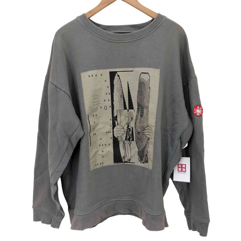 シーイー C.E 19AW SWEAT SHIRT グラフィックプリント クルーネックスウェット メンズ