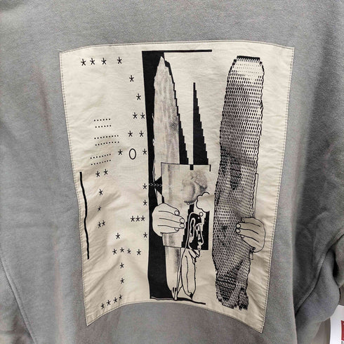 シーイー C.E 19AW SWEAT SHIRT グラフィックプリント クルーネックスウェット メンズ