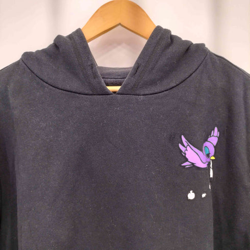 THE SMOKERS CLUB 両面プリント スウェット プルオーバーパーカー メンズ XL
