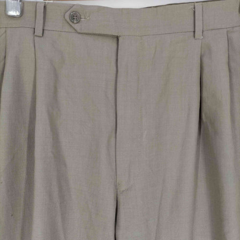 ブルックスブラザーズ 346 BROOKS BROTHERS ウール 2タックワイドスラックス メンズ W38/L31