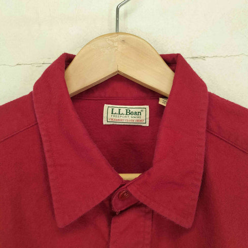 エルエルビーン L.L.Bean 80s USA製 シャモアクロス 2ポケットシャツ メンズ TALL 17