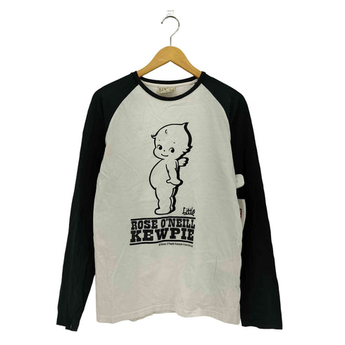 ROSE O'NEILL × KEWPIE ラグランスリーブ Tシャツ カットソー Y2K メンズ L