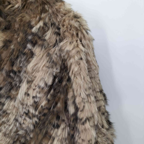 NABRO Stretch Fur リアルファージャケット ボックスシルエット メンズ