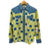 リーバイス Levis FOR LADIES COWGIRL 総柄 デニム 切り替え ウエスタン シャツ メンズ import:M