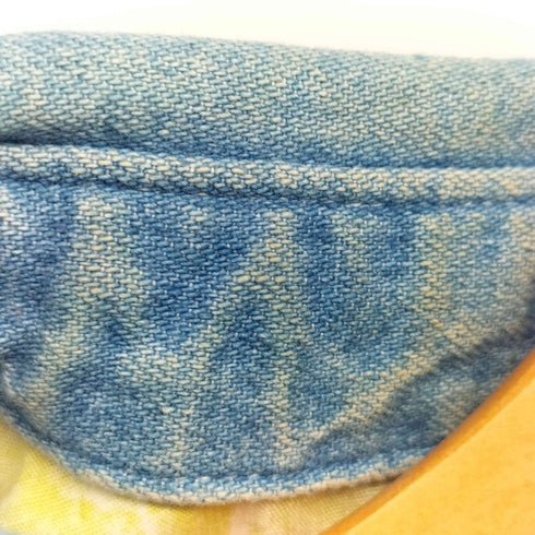 リーバイス Levis FOR LADIES COWGIRL 総柄 デニム 切り替え ウエスタン シャツ メンズ import:M