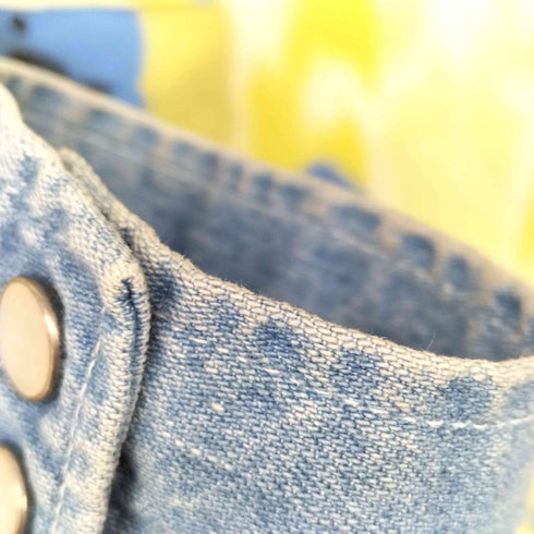 リーバイス Levis FOR LADIES COWGIRL 総柄 デニム 切り替え ウエスタン シャツ メンズ import:M