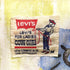 リーバイス Levis FOR LADIES COWGIRL 総柄 デニム 切り替え ウエスタン シャツ メンズ import:M
