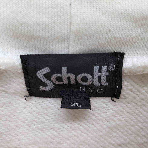 ショット Schott ヘビーウェイトパーカー メンズ import:XL