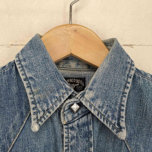 バッファローボブズ BUFFALO BOBS スタッズ ウエスタンシャツ メンズ S