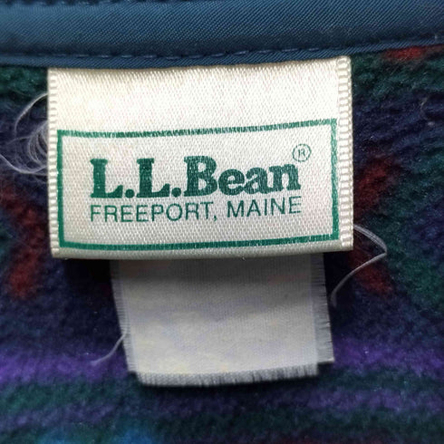 エルエルビーン L.L.Bean 70s-80s ノルディック柄 フリースジャケット メンズ