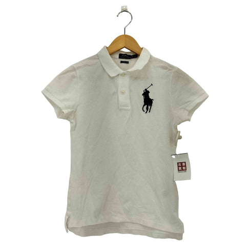 ポロラルフローレン POLO RALPH LAUREN SKINNY FIT ビッグポニー刺繍半袖ポロシャツ Y2K レディース XS