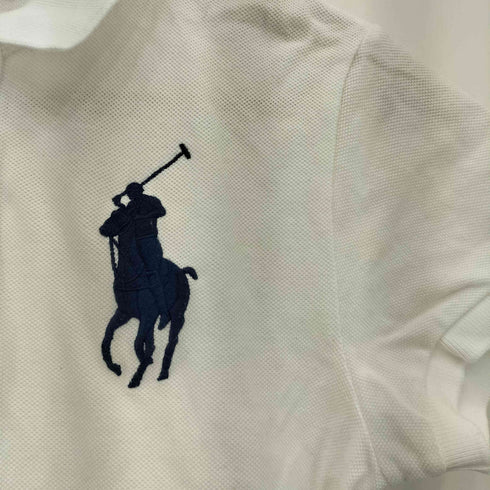 ポロラルフローレン POLO RALPH LAUREN SKINNY FIT ビッグポニー刺繍半袖ポロシャツ Y2K レディース XS