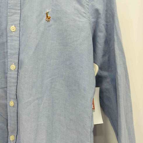 ラルフローレン RALPH LAUREN SKINNY FIT ワンポイントポニー刺繍 オックスフォード BD 長袖シャツ メンズ 6