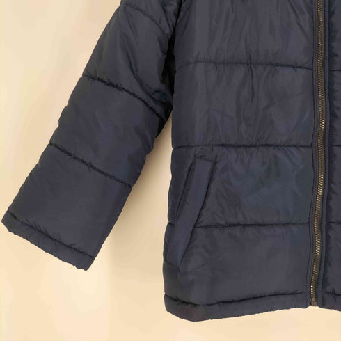 トミーヒルフィガー TOMMY HILFIGER アームロゴ フーデッド パテッドジャケット レディース L (14-16)
