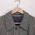 バーバリーズ BURBERRYS WOOL&CASHMERE ウールカシミヤヘリンボーンステンカラーコート メンズ