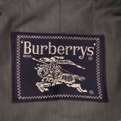 バーバリーズ BURBERRYS ステンカラーコート 玉虫 メンズ L