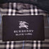 バーバリーブラックレーベル BURBERRY BLACK LABEL 裏地ハウスチェックステンカラーコート ブラック メンズ M