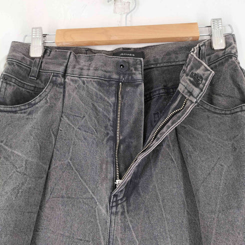 ジーナシス JEANASIS タックデニムワイドパンツ レディース M