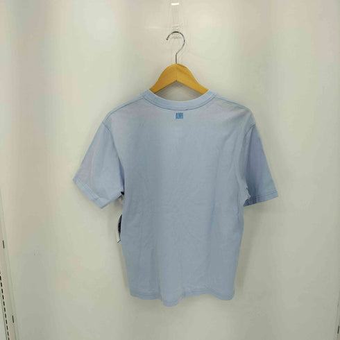 アミアレクサンドルマテュッシ AMI ALEXANDRE MATTIUSSI ワンポイントロゴ刺繍 クルーネック半袖Tシャツ カットソー レディース S