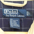ポロバイラルフローレン Polo by RALPH LAUREN 90S ポニー 刺繍 裏地 チェック チンストラップ スイングトップ ハリントン ジャケット メンズ import:L