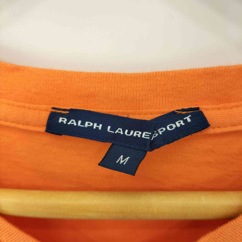 ラルフローレンスポーツ RALPH LAUREN SPORT ワンポイント刺繍 Vネック 半袖Tシャツ カットソー ピチT Y2K メンズ M