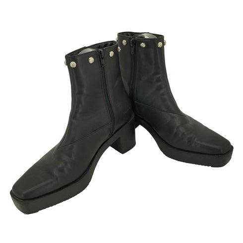 エルノロゼット Ellno Loset クロスボールデザインヒールブーツ レディース S