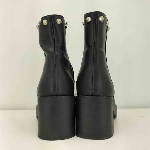 エルノロゼット Ellno Loset クロスボールデザインヒールブーツ レディース S
