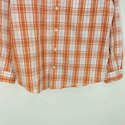 エルエルビーン L.L.Bean 90-00S マドラスチェック L/S コットン レギュラーカラー シャツ メンズ import:XS