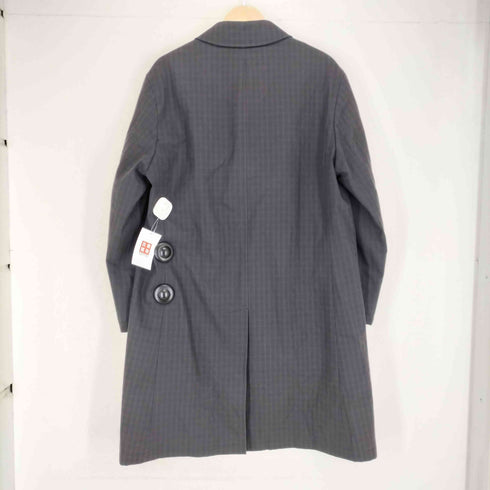 バーバリーブラックレーベル BURBERRY BLACK LABEL ハウスチェックステンカラーコート メンズ L