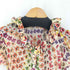 ツモリチサト TSUMORI CHISATO 花柄 シルク 半袖 ブラウス レディース 2