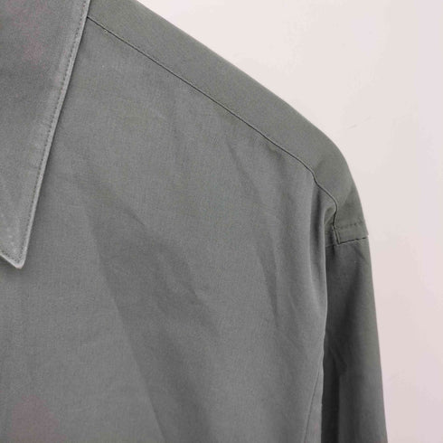 ヴァンヒューゼン VAN HEUSEN コットンポプリン レギュラーカラーシャツ メンズ 17 34/35