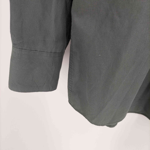 ヴァンヒューゼン VAN HEUSEN コットンポプリン レギュラーカラーシャツ メンズ 17 34/35