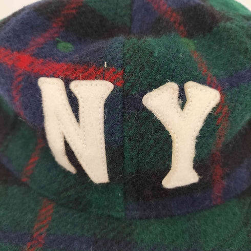 ウールリッチ WOOLRICH EBBETSFIELD FLANNELS Holubar USA製 トリプルネーム キャップ メンズ