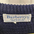 バーバリーズ BURBERRYS イングランド製 エルボーパッチ ピュアウールニット セーター メンズ L