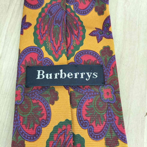 バーバリーズ BURBERRYS 総柄シルクネクタイ メンズ
