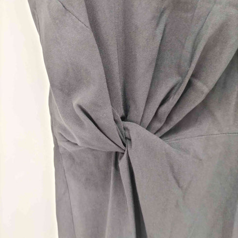 ザラ ZARA カットアウト ミディワンピース レディース import:M